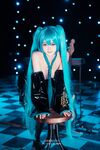 蘿莉嫩妹@超級美穴@白莉愛吃巧克力之miku 初音未來