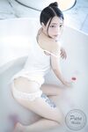 價值40美金韓國高端攝影頂級女神 ▌Yoen▌G奶尤物出水芙蓉 珍珠小丁誘人裂縫 色氣逼人