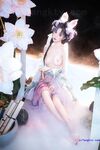 極品Cos爆機少女【喵小吉】九月新作《荷花池》古裝嬌俏美女 超干凈美鮑 高清