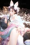 極品Cos爆機少女【喵小吉】九月新作《荷花池》古裝嬌俏美女 超干凈美鮑 高清