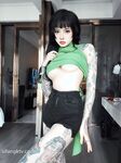 顏值巔峰白富美女神『Chloe』最新真愛群流出 狂野紋身爆乳女神的最後瘋狂 高清