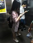 無印原版廁拍日記 6月27日4K全景電子創業園漂亮的小文員