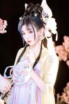 高端ACG业界女神爆机少女▌喵小吉▌古风仙作《如梦令》绝美画风鲜鲍嫩乳 妙哉典藏必备