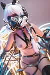 高端ACG业界女神爆机少女▌喵小吉▌巅峰金属大作《赛博朋克·超梦》壁纸党典藏必备 每期都是精品