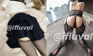 最新10月精品！推特愛健身的翹臀大妞，D奶女神【子柒學姐ifluval】福利，毒龍啪啪像母狗一樣被調教 (1)